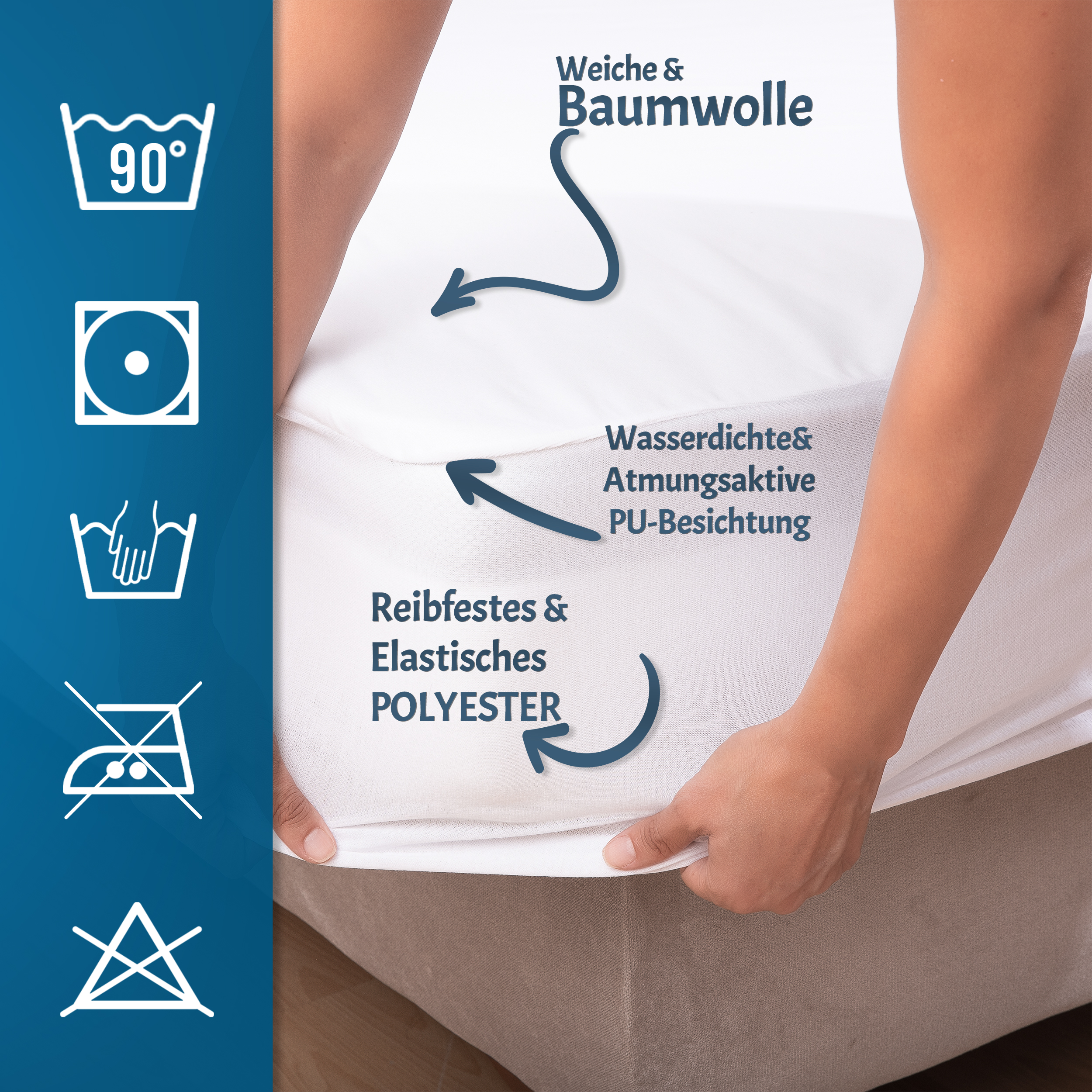 Fitted Mattress Protector View 4